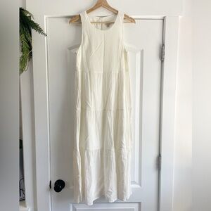 A New Day Tiered Sleeveless Midi Dress - XS